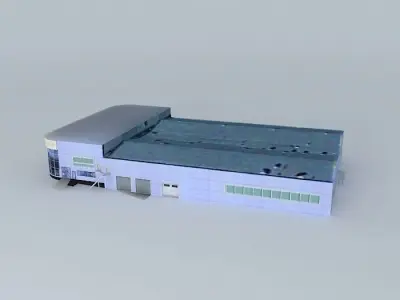 Toyota Center Aurora Free 3D model