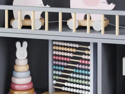 Bookshelf house by jabadabado 3D model