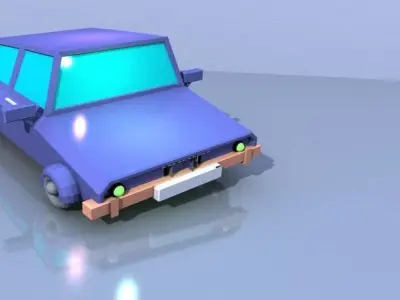 cartoonie21 car 3D model