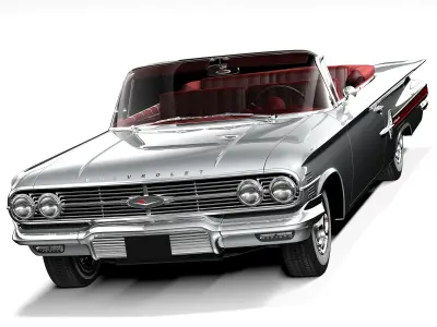Chevrolet Impala Convertible 1960 3D model
