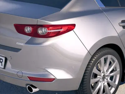 Mazda 3 sedan 2019 3D model