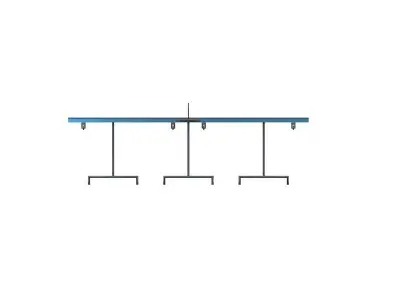 Table Tennis ping pong 3D model