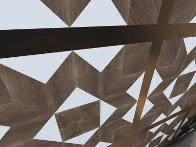 3d wall panel Low-poly 3D model Low-poly 3D model get