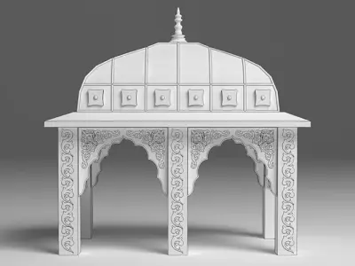 Indian Palace Dome 3D model