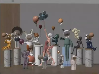 Home Decoration Ornaments 3D model