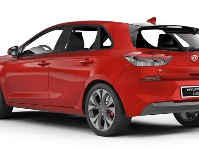 Hyundai i30 2019 3D model