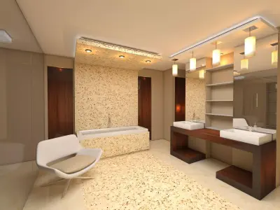 Bathroom 22 3D model