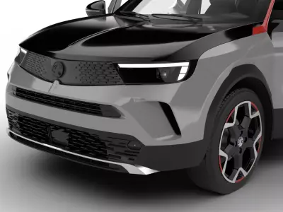 Vauxhall Mokka 2021 HQ 3d model 3D model