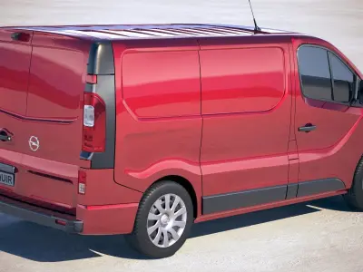 Opel Vivaro Cargo 2015-2018 3D model