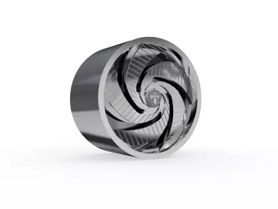 DUB TURBO WHEEL 3D MODEL 3D print model