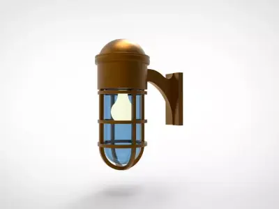 Marine Wall Light  2 3D model