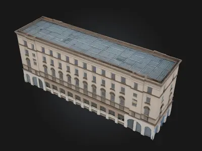 Triangular Building Optical Illusion  A Mind Bending  3D model