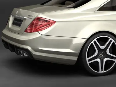 Mercedes CL AMG 2007-2011 3D model