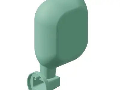 Plastic Bus Mirror Cover Toy 3D model