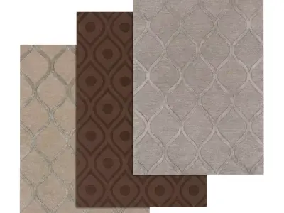Rug Set 694 3D model