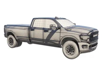 2020 Ram 3500 HD 3D model