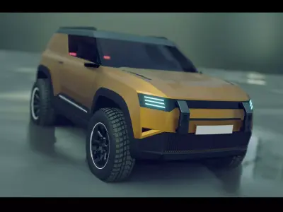 SUV 4x4 Model TS 01 3D model
