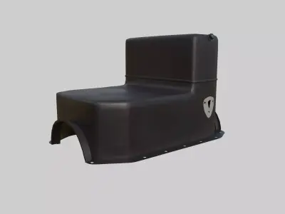 Engine Sump Placement Low-poly 3D model