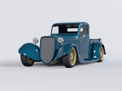 1935 TRUCK 3D model