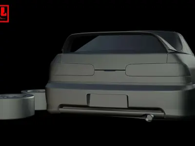 Honda Integra Type R 2nd Gen 1995-2001 3D print model