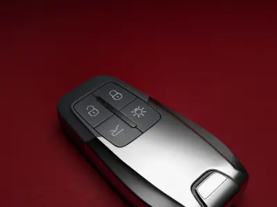 Ferrari car key 3D model