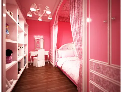 bedroom 18 3D model