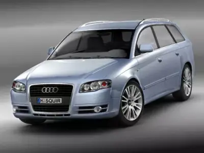 Audi A4 2005 Avant 3D model