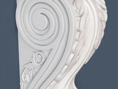 Decorative Corbel 3D model get