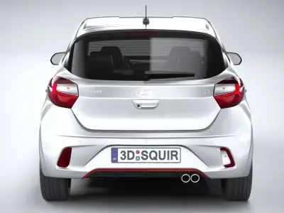 Hyundai i10 N-line 2024 3D model