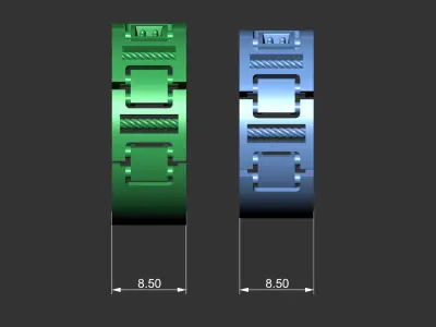 marriage jeweler ring Free 3D print model