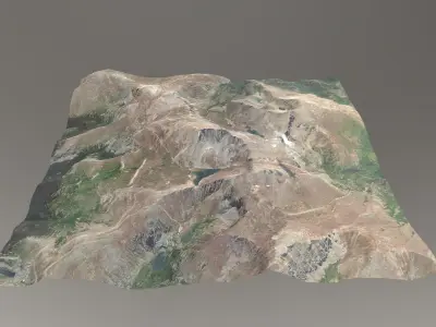Mt Evans Colorado Free 3D model