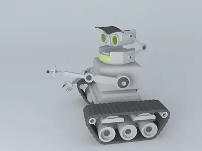 Robot Voda I Free 3D model