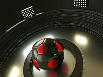 Sports 3D Opener Broadcast  File  C4d 3D model 3D model