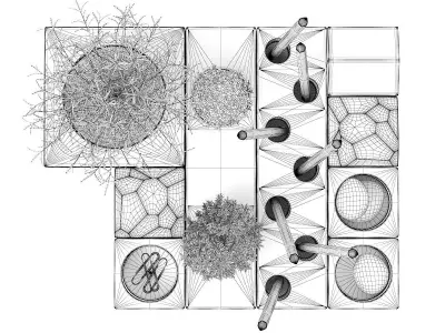 Desk Utensils 1 3D model
