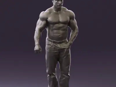 Gymguy toples 0768 3D model