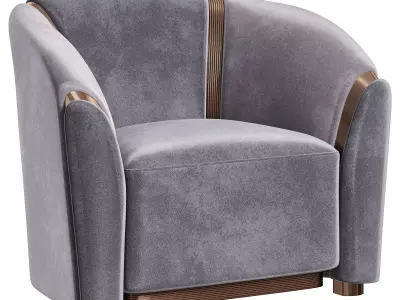 Etra Armchair by Elve Luxury 3D model purchase