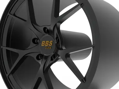 BBS RI-D wheel 3d print model 3D print model