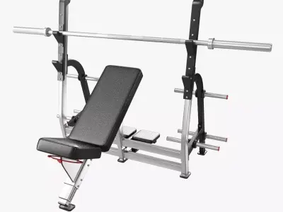INCLINE BENCH PRESS by nautilus 3D model