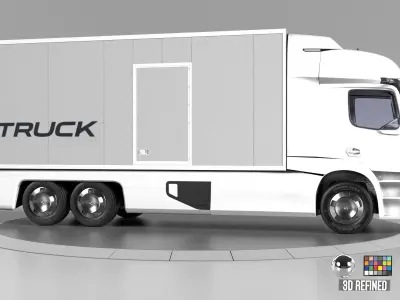 Mercedes Urban E-truck - Render Ready-unreal-vray-redshift 3D model