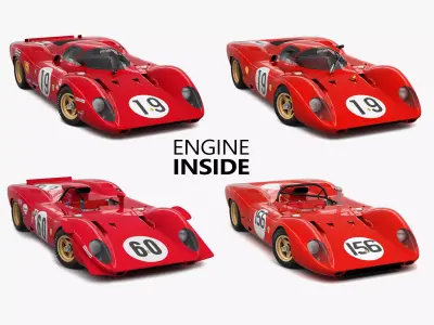 Ferrari 312P Pack Collection Bundle