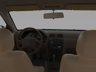 Nissan Maxima 1998 HQ Exterior and Interior 3D model