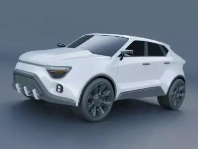 Generic SUV concept 3D model