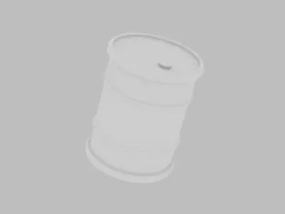 3D Barrel 3D model