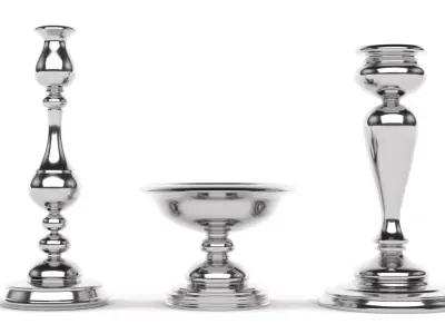 Vase Candlestick 3D model