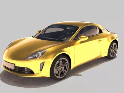 Generic Car 3D Model 3D model