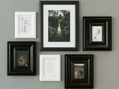 Gallery Wall 25 3D model