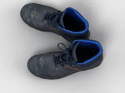 Work Boots 3D model