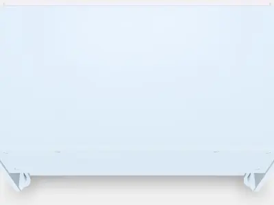 SMASTAD Bench with toy storage 4 Low-poly 3D model