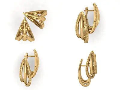 Earrings od115 3D print model
