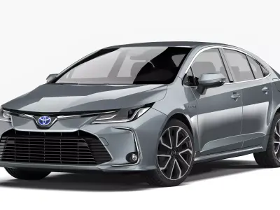 Toyota Corolla Hybrid 2020 3D model